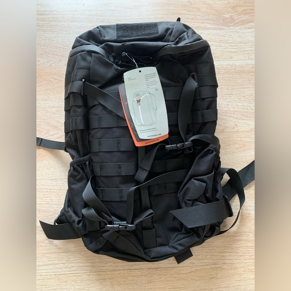 MYSTERY RANCH 3 zip backpack black S/M